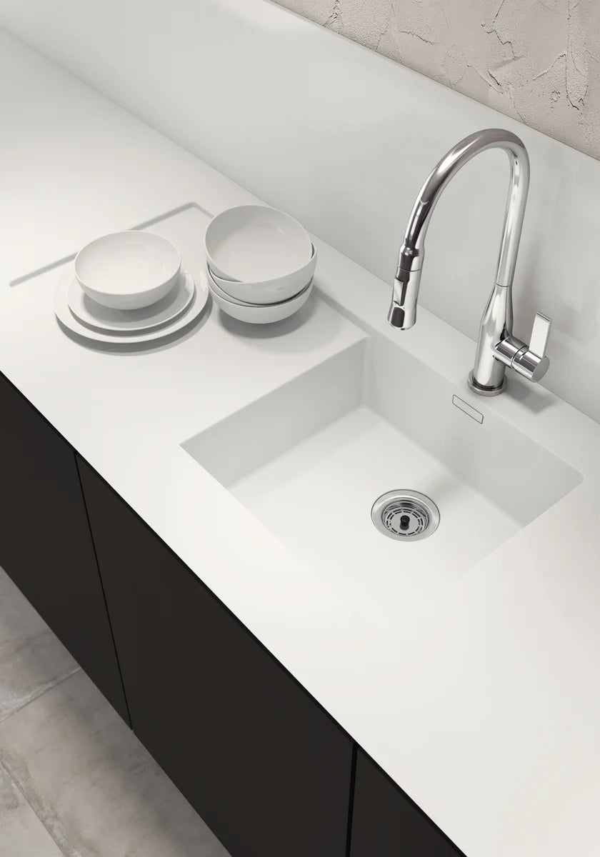 Grifería de fregadero Stillo Kitchen extra alta monomando extraíble 1 jet cromo