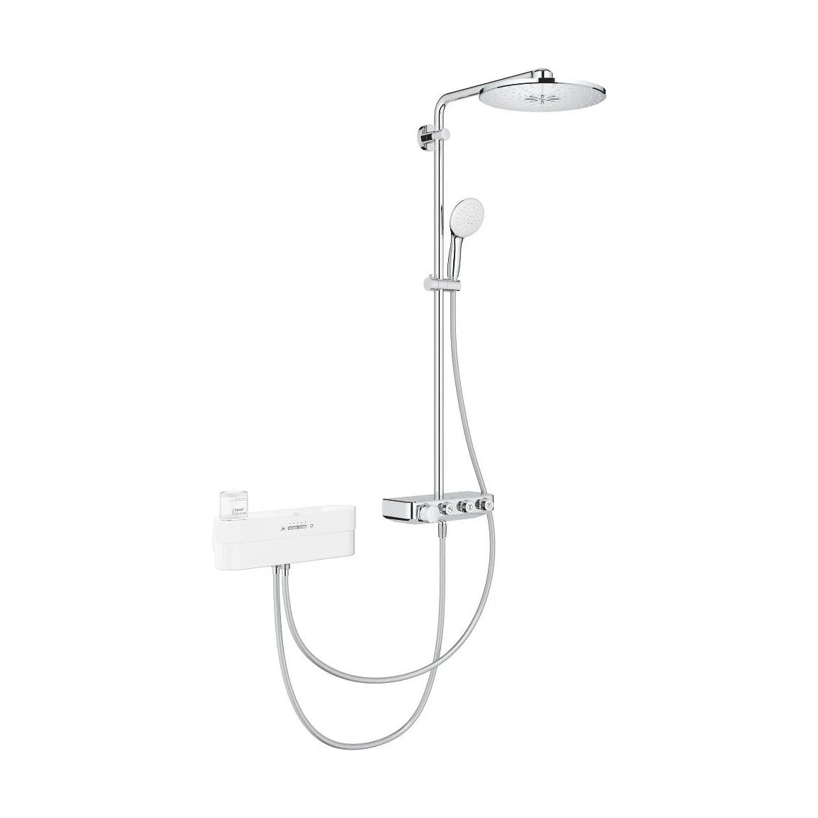 Columna de grifería para ducha termostático Grohe - Cromo