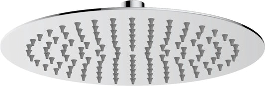 Columna de grifería para ducha monomando Stillo Hades cromo rociador mural 2 vías Ø250mm maneral de 3 funciones moleteado