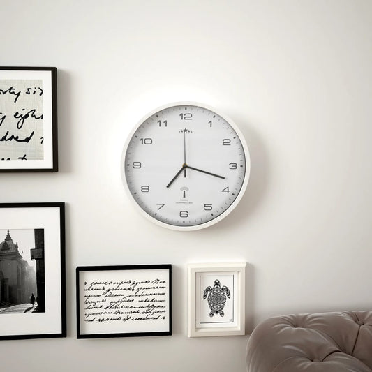 Reloj De Pared Radiocontrol Movimiento De Cuarzo 31 Cm