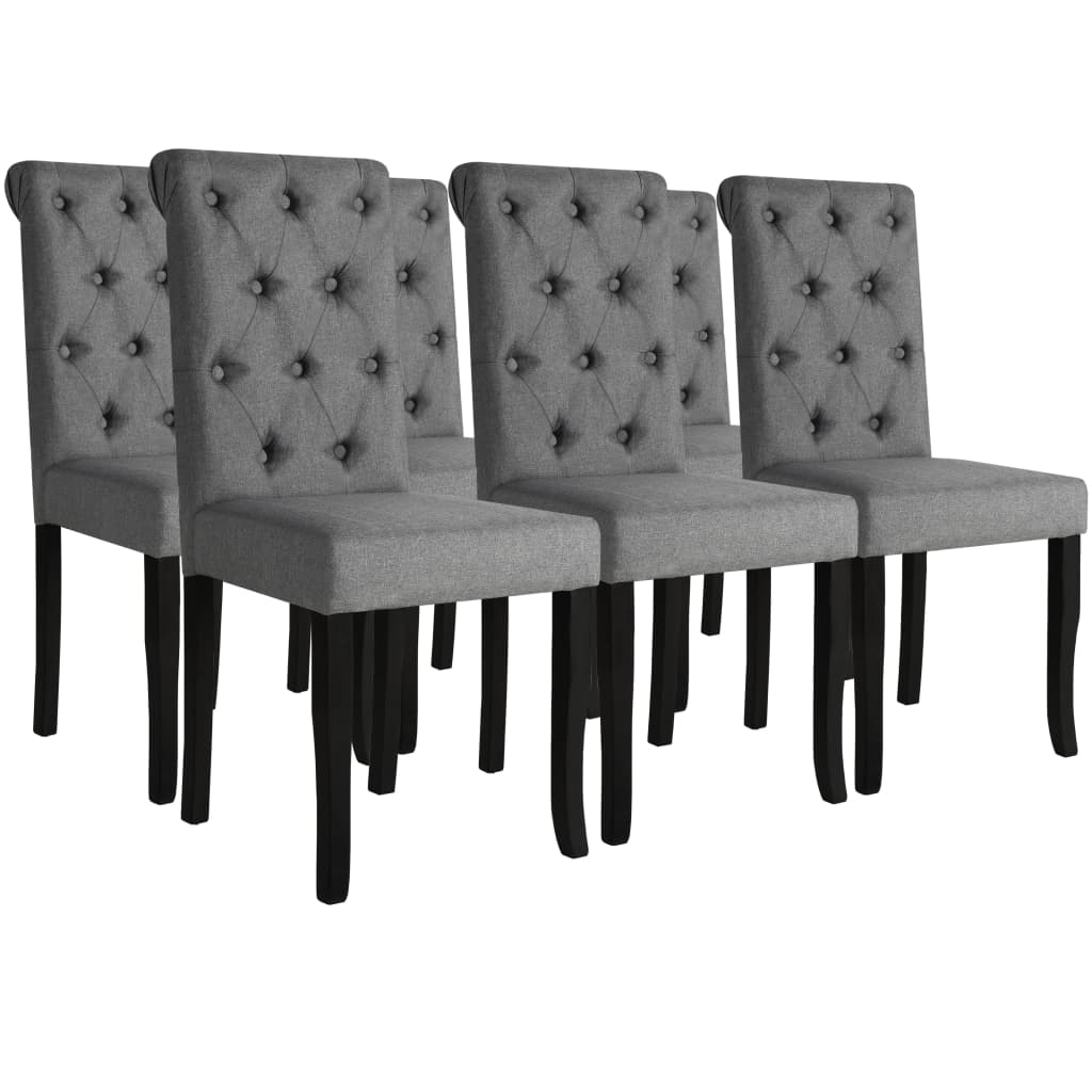 Sillas De Comedor Giratorias 4 Unidades Tela