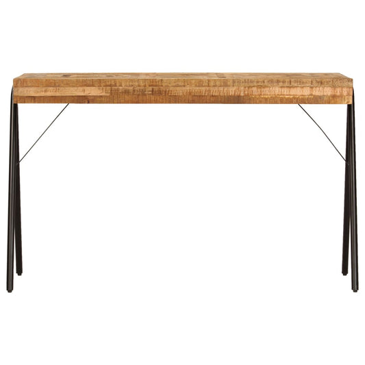 Escritorio De Madera Maciza De Mango 118X50X75 Cm