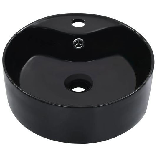 Lavabo Con Rebosadero 36X13 Cm Cerámica