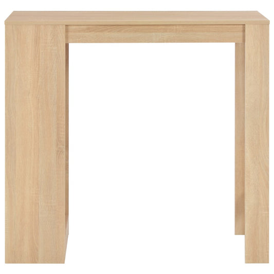 Mesa Alta De Cocina Con Estantería Color 110X50X103 Cm
