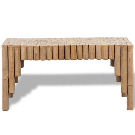 Mesa De Centro De Bambú