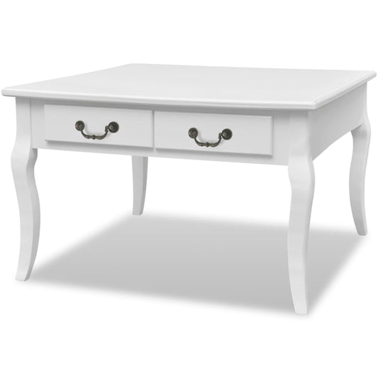 Mesa De Centro Con 4 Cajones