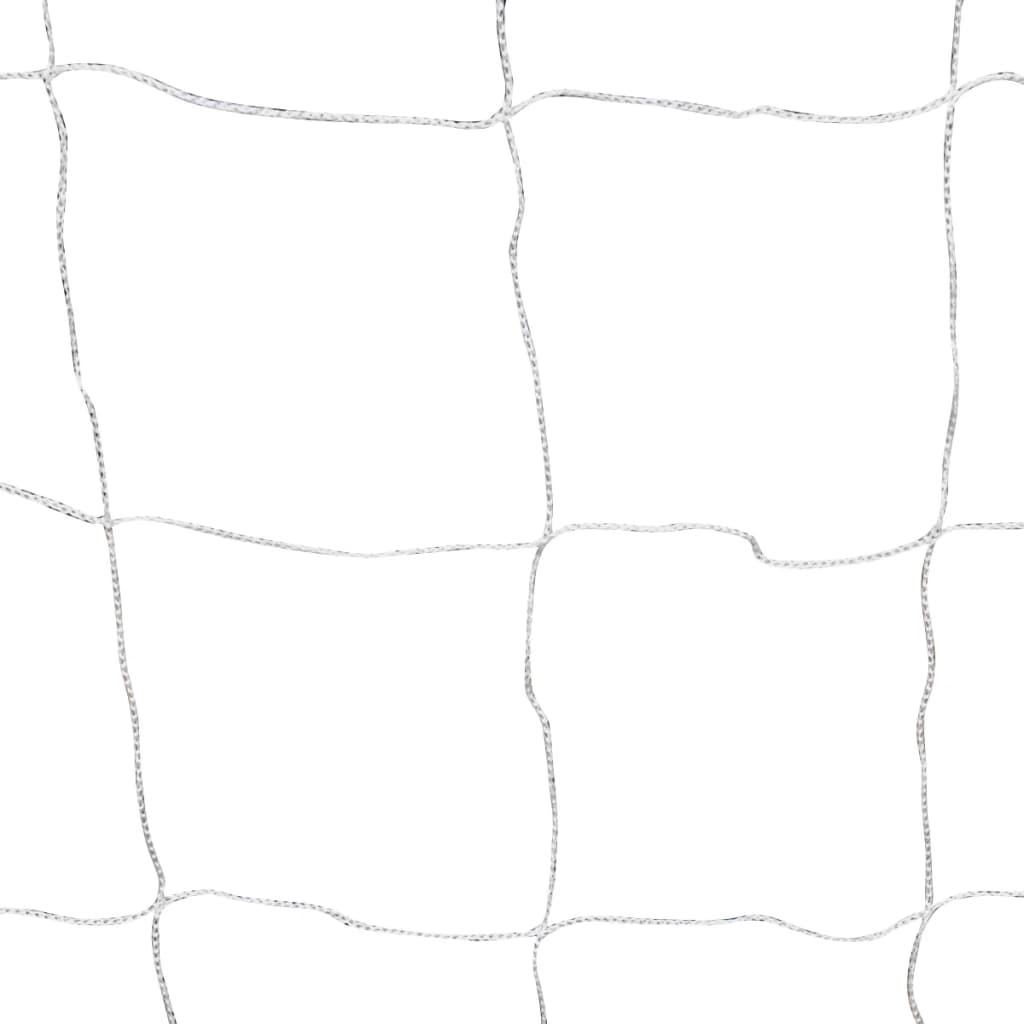 Porterías De Fútbol De Acero 2 Unidades 240X90X150 Cm