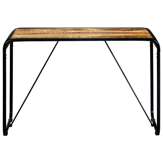 Mesa De Comedor Madera Maciza De Mango Rugosa