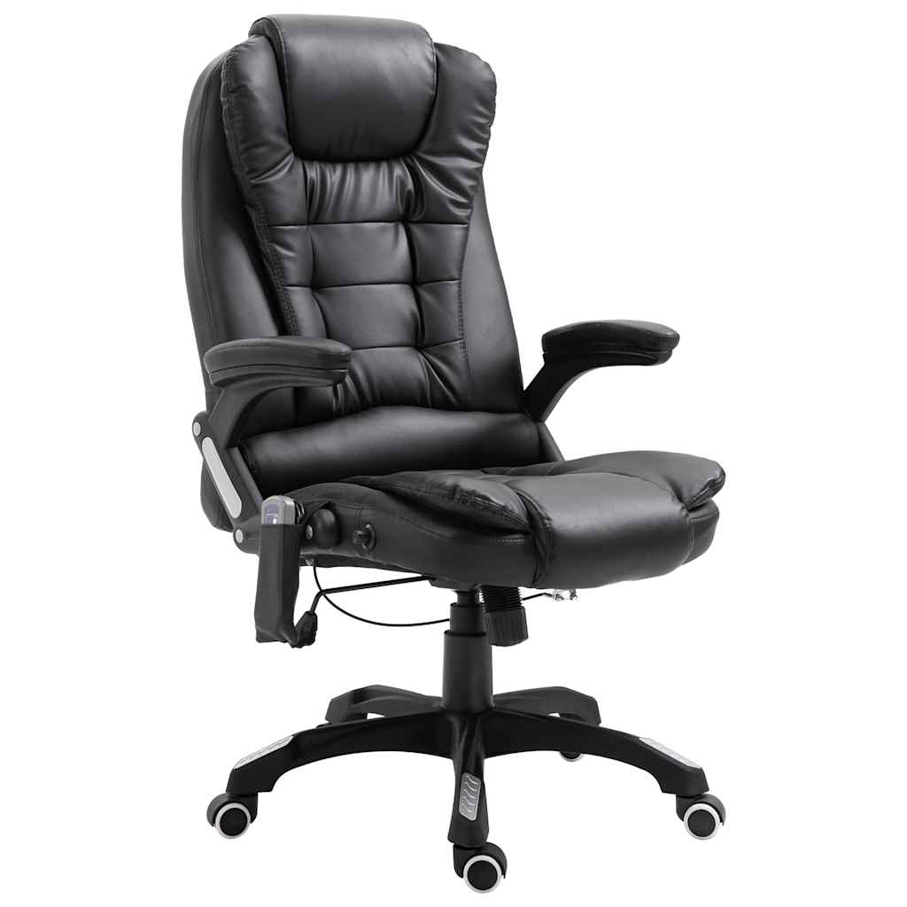Silla De Oficina De Masaje De Cuero Sintético Color