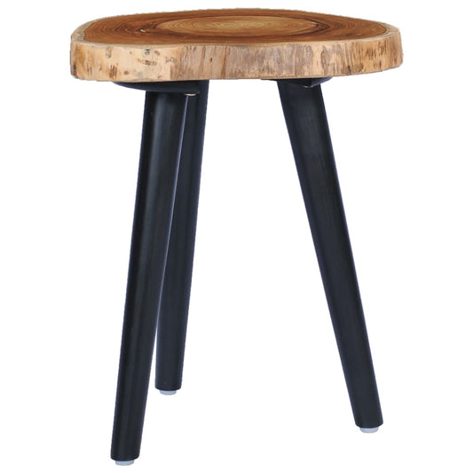 Mesa De Centro De Madera Maciza De Teca 40X45 Cm