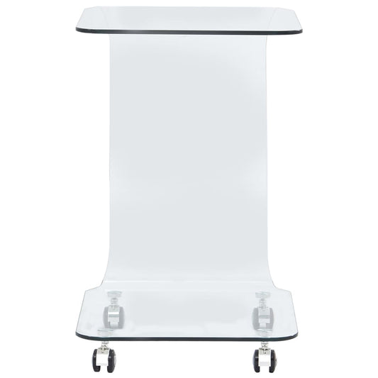 Mesa De Centro De Vidrio Templado 45X40X