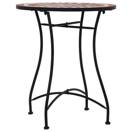Mesa Bistró De Mosaico Cerámica 60 Cm