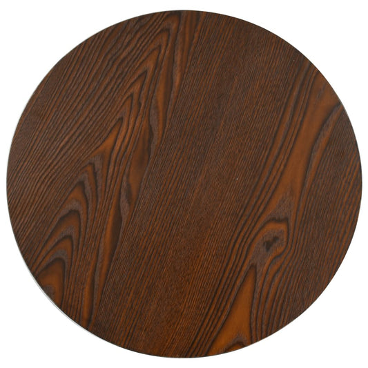 Mesa De Bistró Mdf Marrón Oscuro 40 Cm