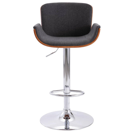 Taburete De Cocina Tela Gris