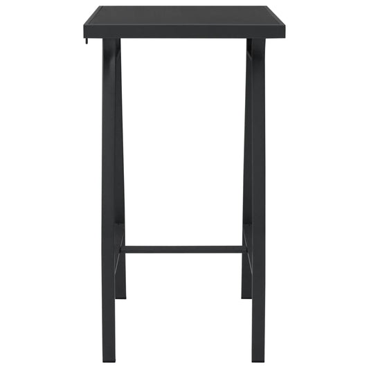 Mesa Alta De Jardín Vidrio Templado