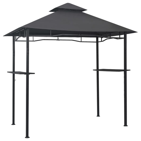 Cenador De Bbq Acero Antracita 240X150X255 Cm
