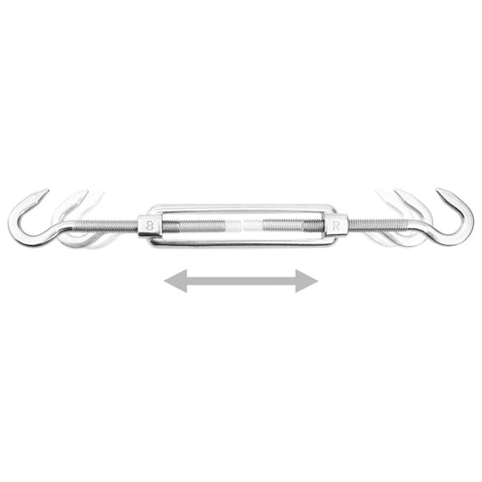Juego De Accesorios Para Toldo De Vela 12 Pzas Acero Inoxidable