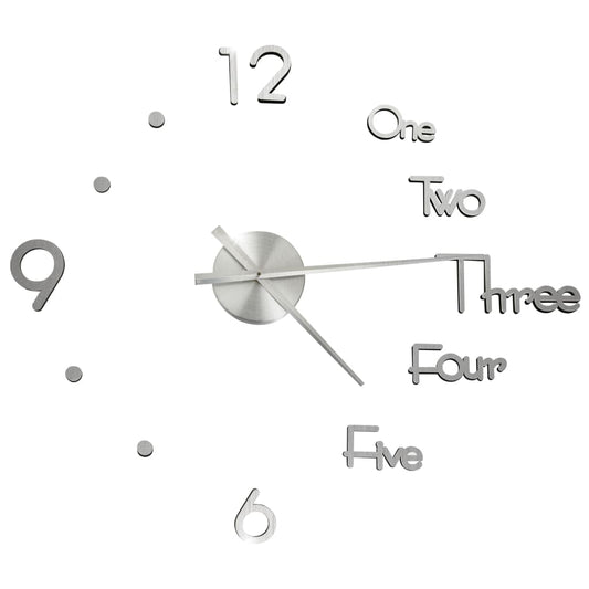 Reloj 3D De Pared Con Diseño Moderno 100 Cm Xxl