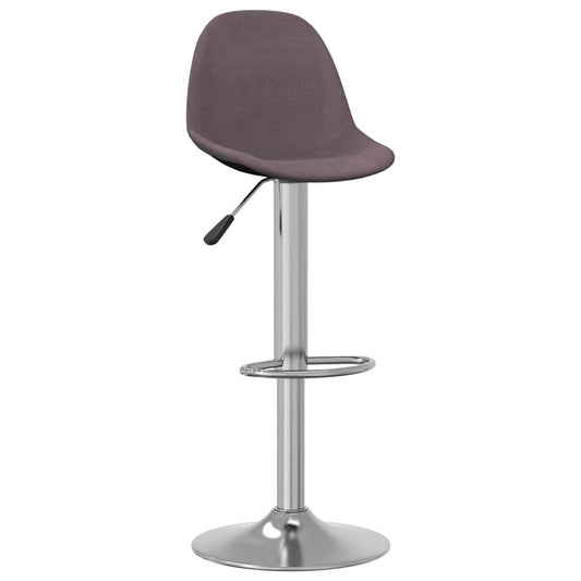 Taburetes De Cocina 2 Unidades Tela Gris