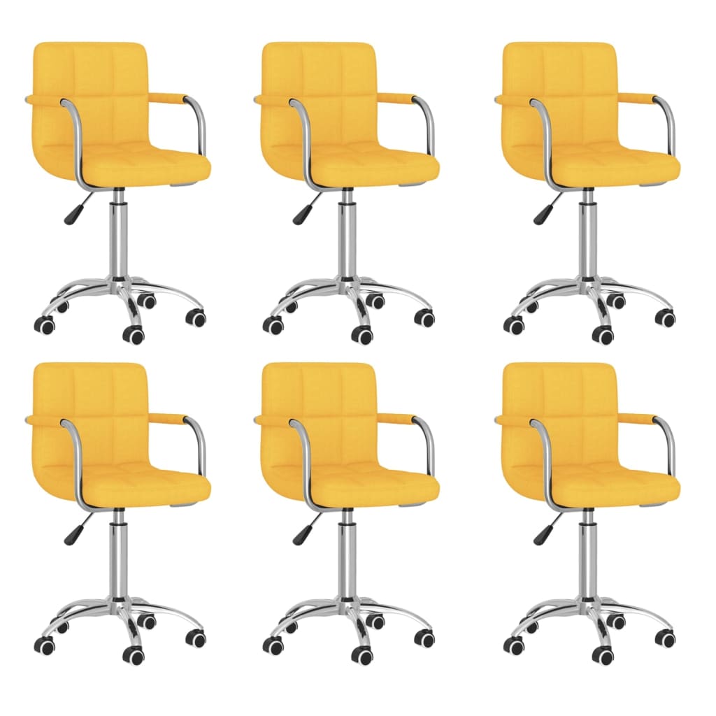 Silla De Comedor Giratoria Tela