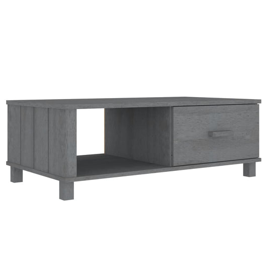 Mesa De Centro Hamar Madera Maciza Pino 100X55X35Cm