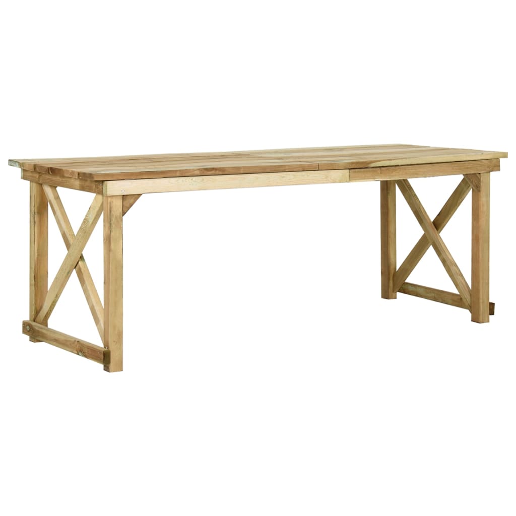 Mesa De Jardín De Madera