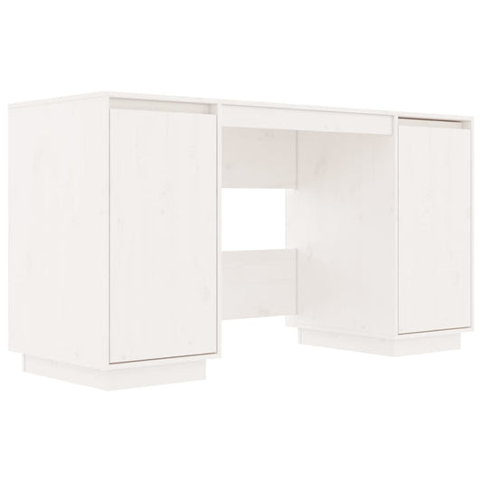 Escritorio Madera Maciza De Pino 140X50X75 Cm