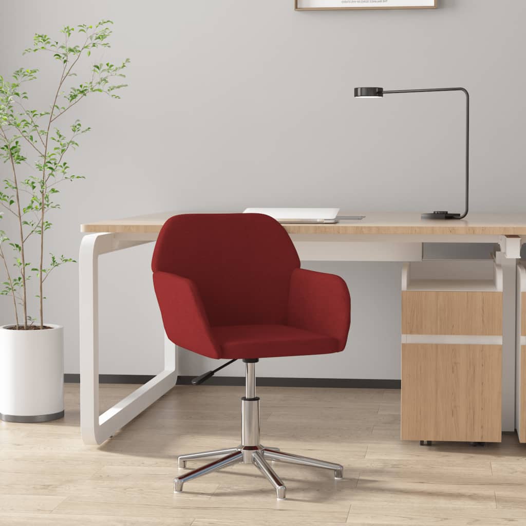 Silla De Oficina Giratoria Tela Color