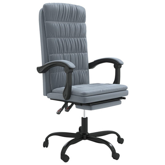 Silla De Oficina Reclinable De Terciopelo