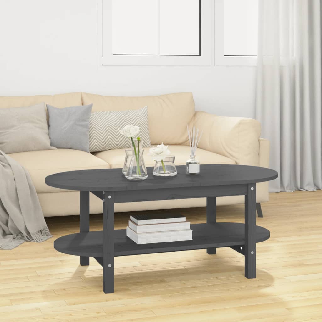 Mesa De Centro De Madera Maciza De Pino