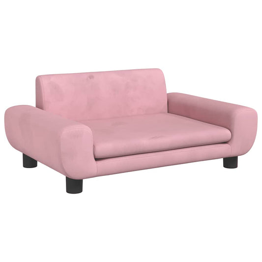 Cama Para Perros De Terciopelo