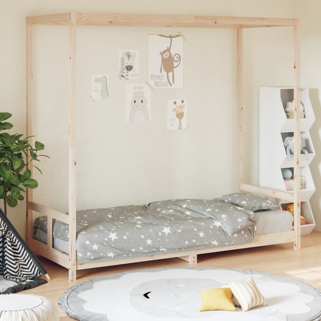 Estructura De Cama Para Niños Madera De Pino