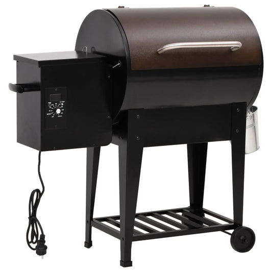 Barbacoa De Pellets Inferior Hierro Negro 94 Cm