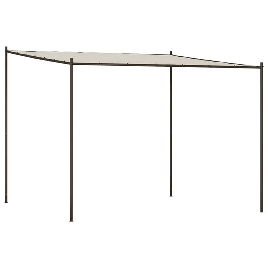 Cenador Acero Y Tela Blanco 3X3M 180 G/M²