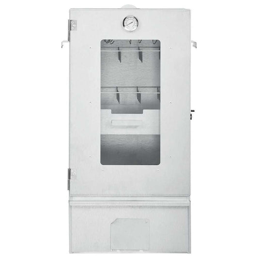 Horno Ahumador De Barbacoa Con Mesa Acero Galvanizado