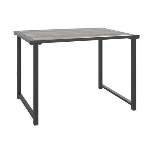 Mesa De Jardín De Acero Gris Antracita 55X40X37 Cm