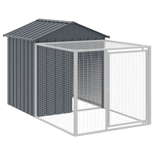 Jaula Para Gallinas Con Corral Acero Galvanizado