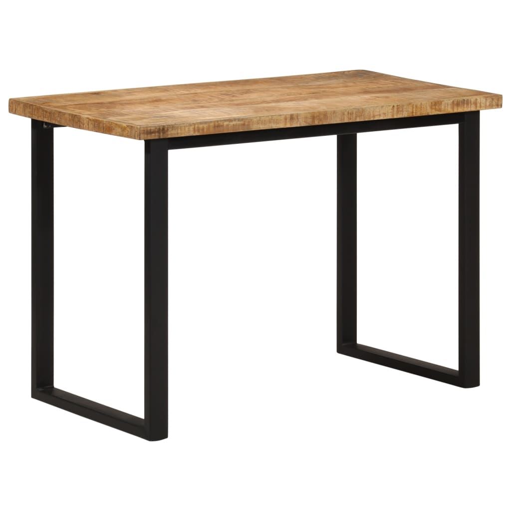 Mesa De Comedor Madera Maciza De Mango 110X55X75 Cm