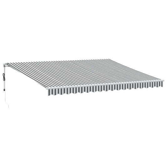 Toldo Retráctil Automático Gris