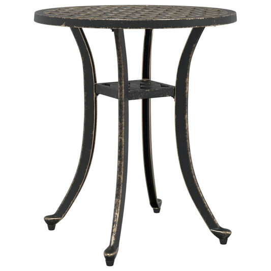 Mesa De Jardín Aluminio Fundido Ø48X53 Cm