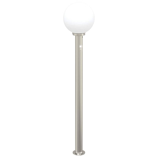 Baliza Luminosa Con Sensor De 120 Cm, Acero Inoxidable, Ip44