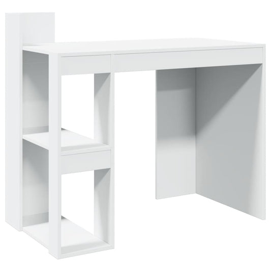 Escritorio De Oficina Madera Ingeniería 103,5X56,5X94 Cm