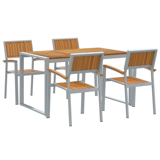 Conjunto De Comedor De Jardín 5 Uds.