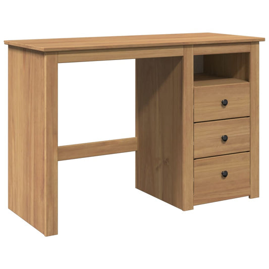 Escritorio Panama Madera Maciza De Pino 112X45X75 Cm