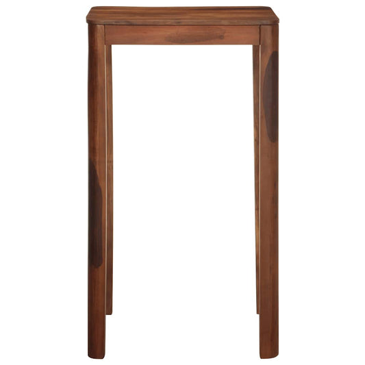 Mesa Alta De Madera Maciza De Acacia