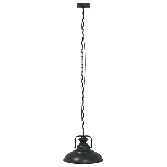 Lámpara Colgante E27 Negra Ø 31 Cm Hierro