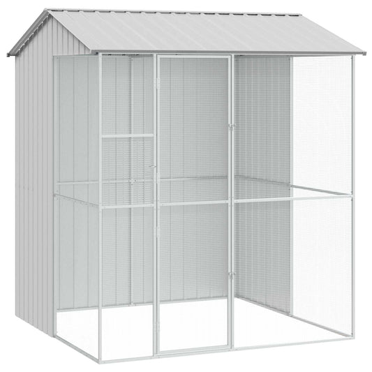 Jaula Para Aves 215 X 210 X 247 Cm Acero Galvanizado