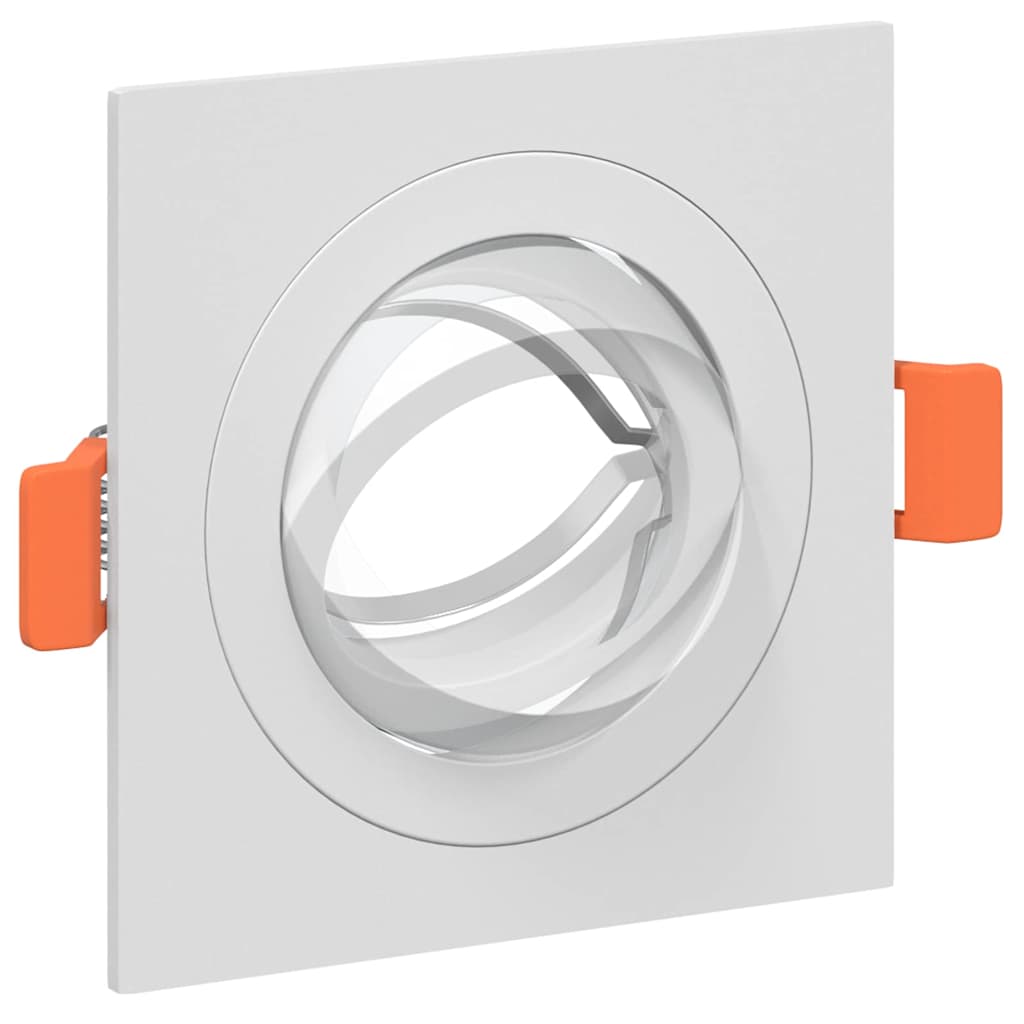 Foco 6 Pcs 9 X 9 X 2 Cm Aluminio