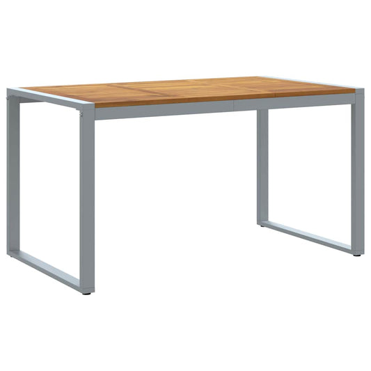 Mesa De Jardín Madera De Acacia Sólida