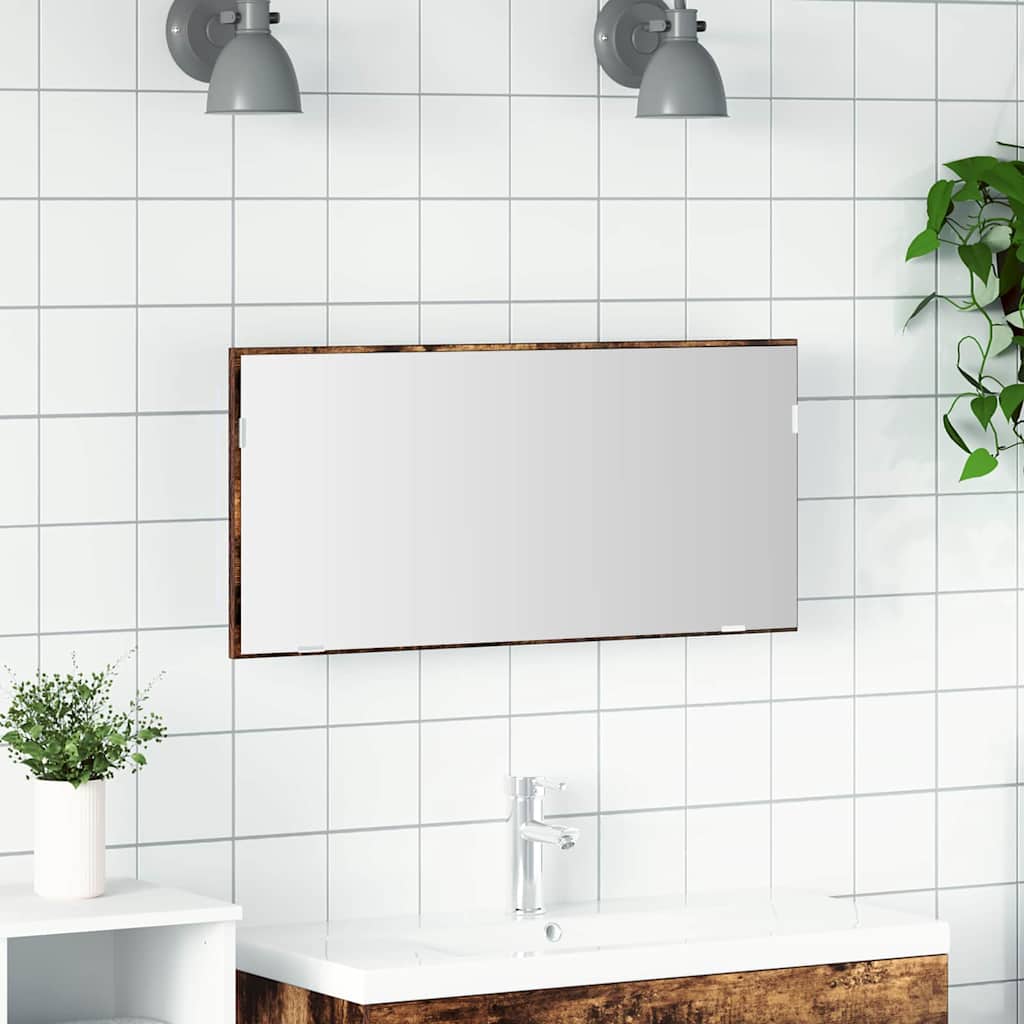 Espejo De Baño Acrílico 80X8,5X37 Cm